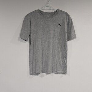 Tommy Bahama Basic T-Shirt Heathered Grey Size XXL Size 16